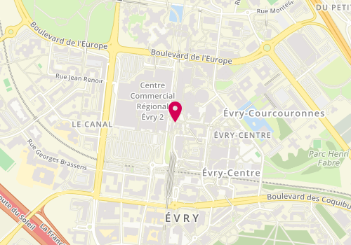 Plan de Kbm, 14 Place des Terrasses de l'Agora, 91000 Évry-Courcouronnes