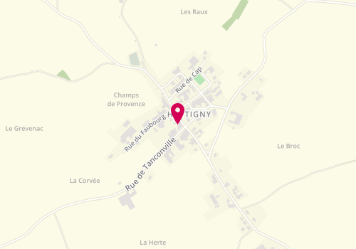 Plan de La Taverne du Loup, 47 Rue de Tanconville, 57790 Hattigny