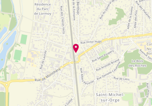 Plan de Speed Rabbit Pizza, 7 Rue de Sainte-Geneviève, 91240 Saint-Michel-sur-Orge