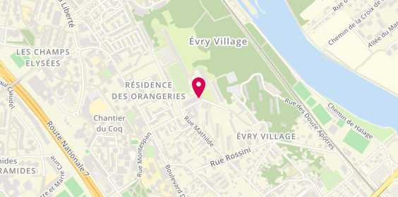 Plan de Pizza Pronto, Centre Commercial Du
Résidence du parc de Petit Bourg, 91000 Évry-Courcouronnes