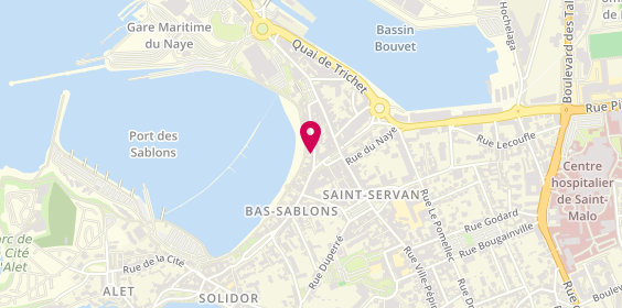 Plan de L'Olivetto, 32 Rue Dauphine, 35400 Saint-Malo