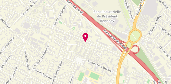 Plan de Papa Pizza, 41 avenue du Commandant Barre, 91170 Viry-Châtillon
