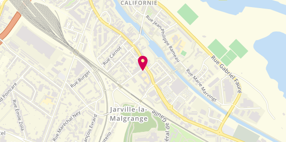 Plan de Mistral Pizza, 92 Rue de la République, 54140 Jarville-la-Malgrange