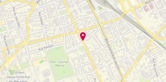 Plan de Gilio's Pizza, 127 Rue Jeanne d'Arc, 54000 Nancy