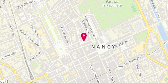 Plan de La Piazzetta, 1 place Lafayette, 54000 Nancy