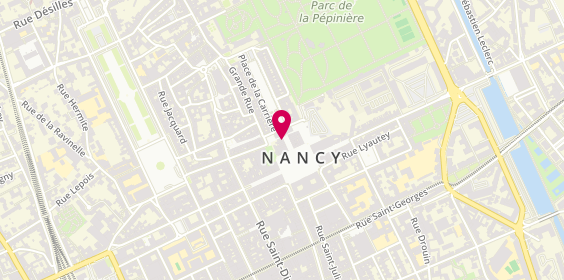 Plan de L'Arrosoir, 21 Rue Héré, 54000 Nancy