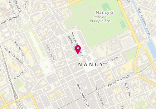 Plan de La Romana, 10 Grande Rue, 54000 Nancy
