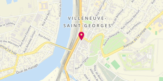 Plan de Royal Pizzas, 59 Rue Paris, 94190 Villeneuve-Saint-Georges