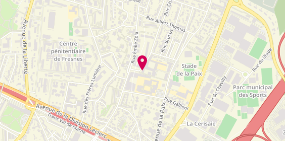 Plan de Domino's Pizza Fresnes, 18 Rue du Docteur Charcot
Charcot Zola Zone Artisanale, 94260 Fresnes