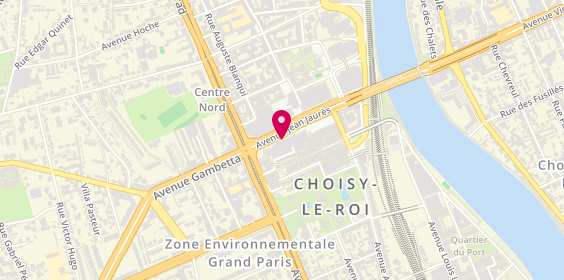 Plan de Choisy Ta Pizza, 5 Avenue Jean Jaures, 94600 Choisy-le-Roi