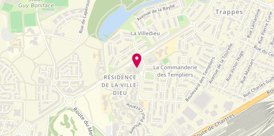 Plan de Aladin Pizza, Centre Commercial de la Villedieu
1 avenue Paul Cézanne, 78990 Élancourt