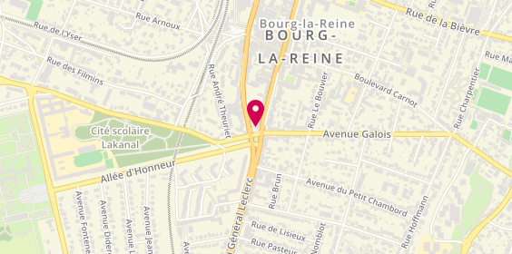 Plan de Volfoni Bourg-la-Reine, 134 avenue du Général Leclerc, 92340 Bourg-la-Reine