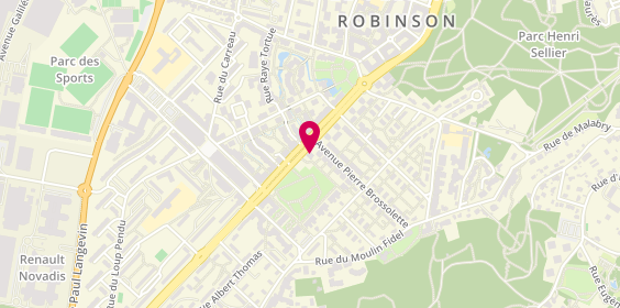 Plan de Speed Rabbit Pizza, 17, Bis avenue Charles de Gaulle, 92350 Le Plessis-Robinson