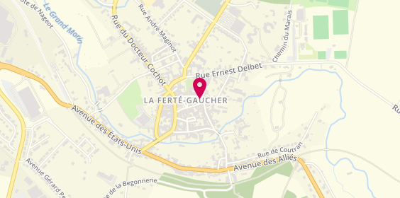 Plan de Bella Ferte Gaucher, 9 Rue de l'Hôtel de Ville, 77320 La Ferté-Gaucher