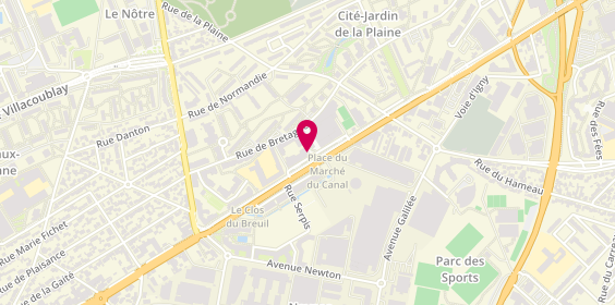 Plan de Pizza Del Arte, Centre Commercial des Hauts De
356 Avenue du Général de Gaulle, 92140 Clamart