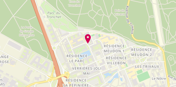 Plan de Allô Pizza, 10 Rue Saint-Exupéry, 92360 Meudon