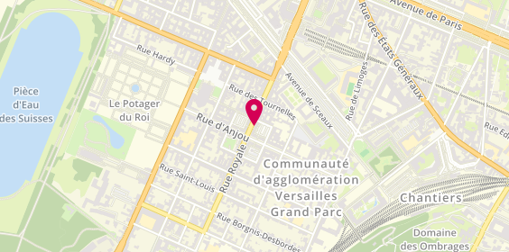 Plan de Santa Maria, 39 Rue Royale, 78000 Versailles
