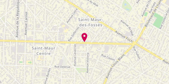Plan de O Bella Ciao, 159 Boulevard de Créteil, 94100 Saint-Maur-des-Fossés