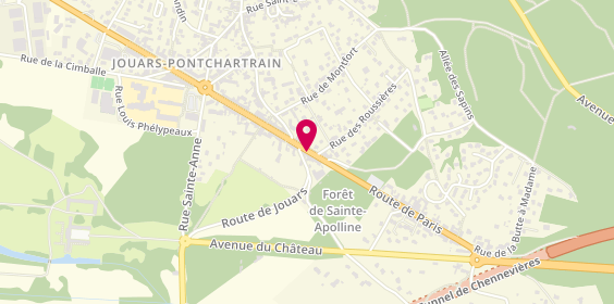 Plan de Pronto Pizza, 46 Route Paris, 78760 Jouars-Pontchartrain