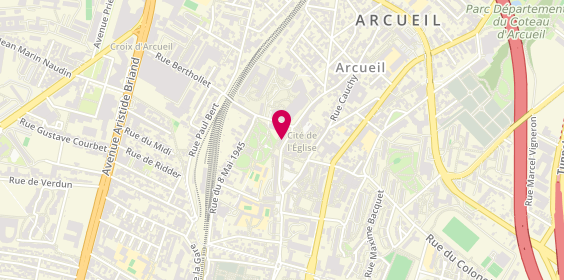 Plan de Ristorante Due Fratelli, 63 Rue Emile Raspail, 94110 Arcueil