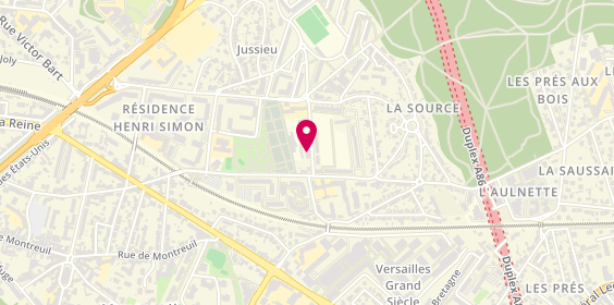 Plan de Allo Pizza Plus - Versailles, 3 Rue Saint-Nicolas, 78000 Versailles