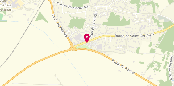Plan de Rapido, 1 place du Pontel, 78640 Villiers-Saint-Frédéric