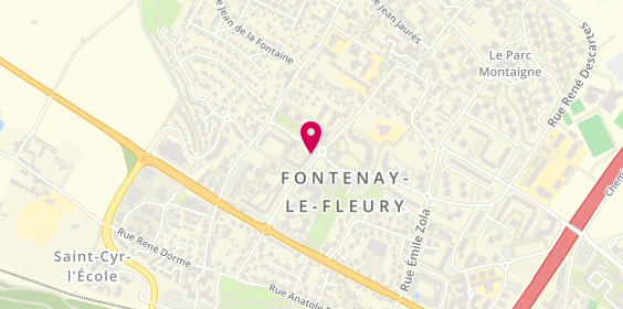 Plan de French Pizza fontenay-Le-Fleury, 23 avenue Voltaire, 78330 Fontenay-le-Fleury