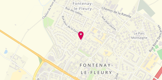 Plan de Domino's Pizza, 53 Rue Victor Hugo, 78330 Fontenay-le-Fleury