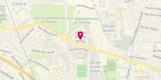 Plan de Chez Luchia, 61 Rue du Marché Rollay, 94500 Champigny-sur-Marne