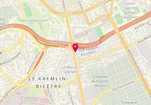Plan de La Toscane, 11 avenue de Fontainebleau, 94270 Le Kremlin-Bicêtre