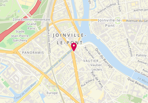 Plan de Au Cheval Blanc, 41 Rue de Paris, 94340 Joinville-le-Pont