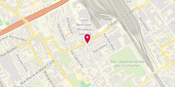 Plan de Au Bouquet, 39 avenue Danielle Casanova, 94200 Ivry-sur-Seine