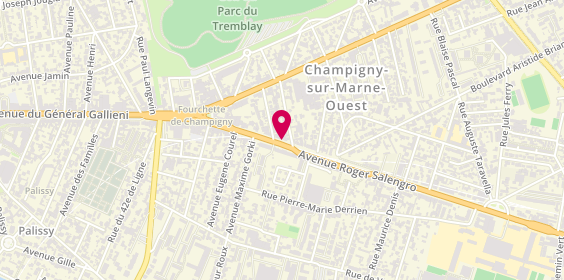 Plan de Hotimes, 49 avenue Roger Salengro, 94500 Champigny-sur-Marne