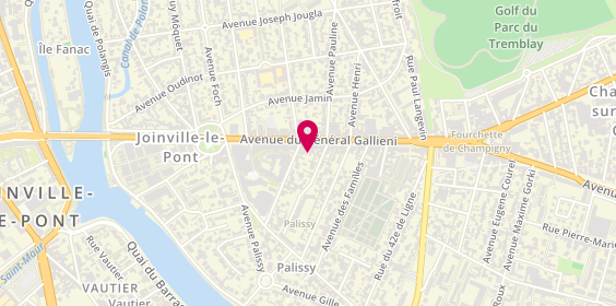 Plan de Mcdonald's, 32 Avenue du Général Gallieni, 94340 Joinville-le-Pont