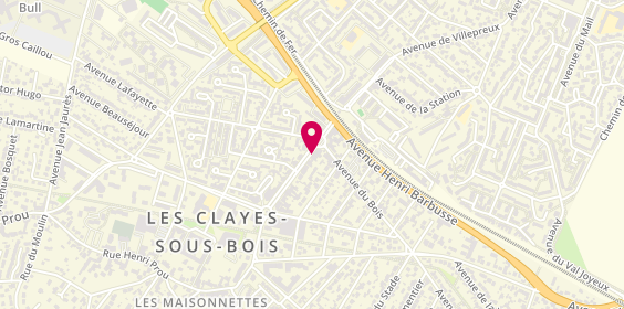 Plan de Chez Ennio, 40 Rue Maurice Jouet, 78340 Les Clayes-sous-Bois