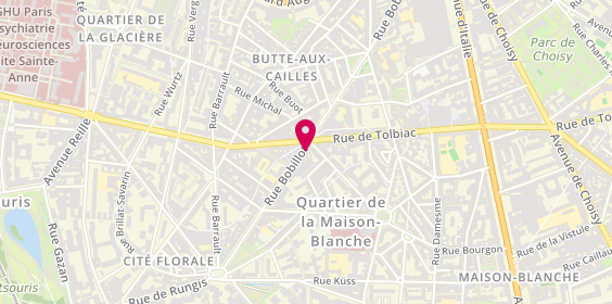 Plan de Pizza Nera, 81 Rue Bobillot, 75013 Paris