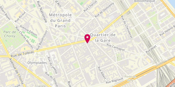 Plan de Le Bon Plan, 88 Rue Albert, 75013 Paris