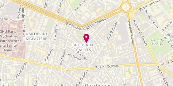 Plan de Fabrezza, 45 Rue des 5 Diamants, 75013 Paris