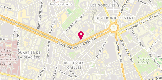 Plan de Good Pizza, 40 Boulevard Auguste Blanqui, 75013 Paris