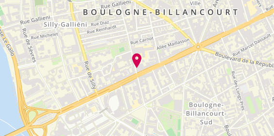 Plan de Morso - Pizza al taglio, 175 Rue de Billancourt, 92100 Boulogne-Billancourt