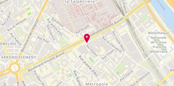 Plan de Gino, 80 Rue Dunois, 75013 Paris