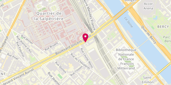 Plan de La Nouvelle Gare, 49 Boulevard Vincent Auriol, 75013 Paris