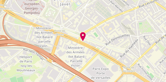 Plan de Pizzeria Villa Eva, 5 Boulevard Victor, 75015 Paris