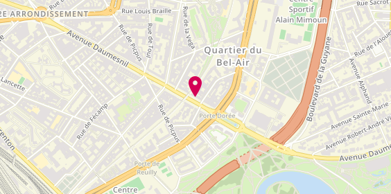 Plan de Le Four, 269 avenue Daumesnil, 75012 Paris