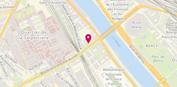 Plan de Anema e Core, 16 Boulevard Vincent Auriol, 75013 Paris