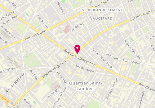 Plan de La Source, 39 Rue Alain Chartier, 75015 Paris
