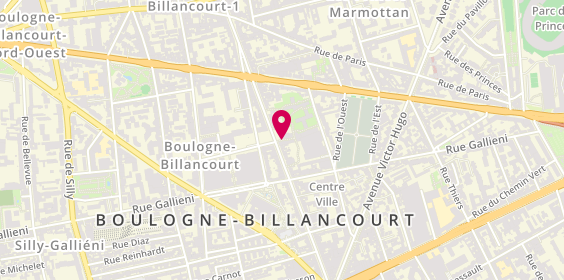 Plan de Pizzeria Saint Paolo, Au Fond de la Galerie
103 Boulevard Jean Jaurès, 92100 Boulogne-Billancourt