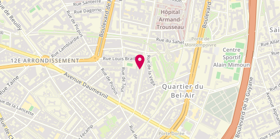 Plan de D'Oro, 103 Bis avenue du Général Michel Bizot, 75012 Paris