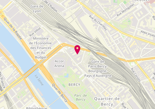 Plan de Cap Bercy, 9 Rue Henri Desgrange, 75012 Paris