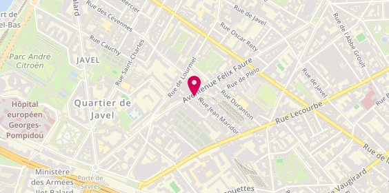 Plan de Pizzeria Romanella, 81 avenue Félix Faure, 75015 Paris